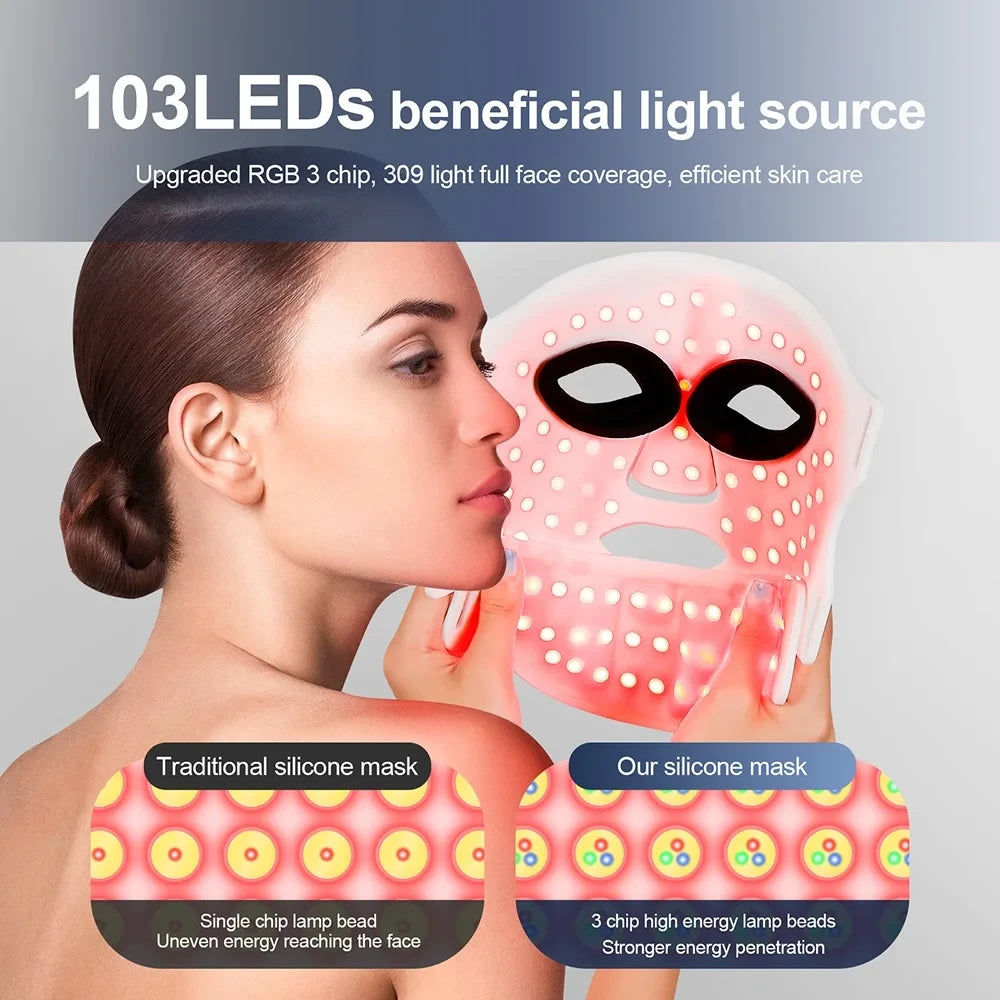 Fade Post-Acne Marks From Home — GlowMend LED Therapy Mask