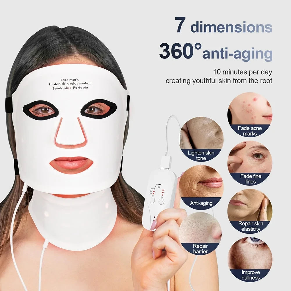 Fade Post-Acne Marks From Home — GlowMend LED Therapy Mask